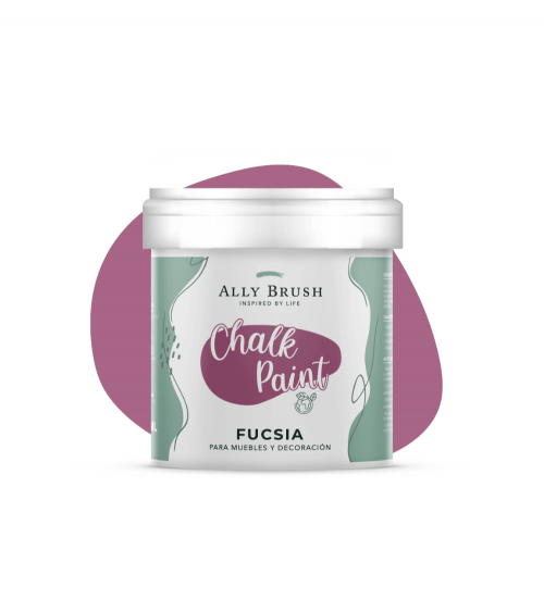 PINTURA TIZA ALLY BRUSH FUCSIA, 500ML