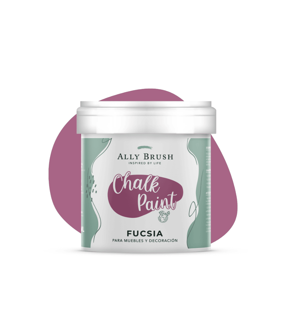 PINTURA TIZA ALLY BRUSH FUCSIA, 500ML