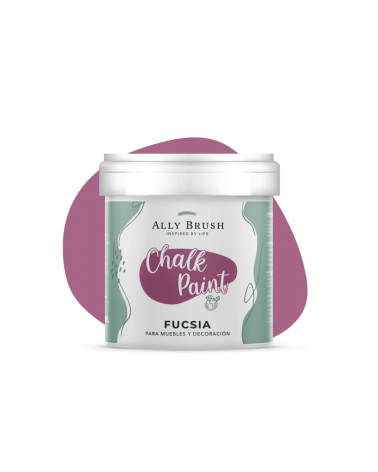 PINTURA TIZA ALLY BRUSH FUCSIA, 500ML