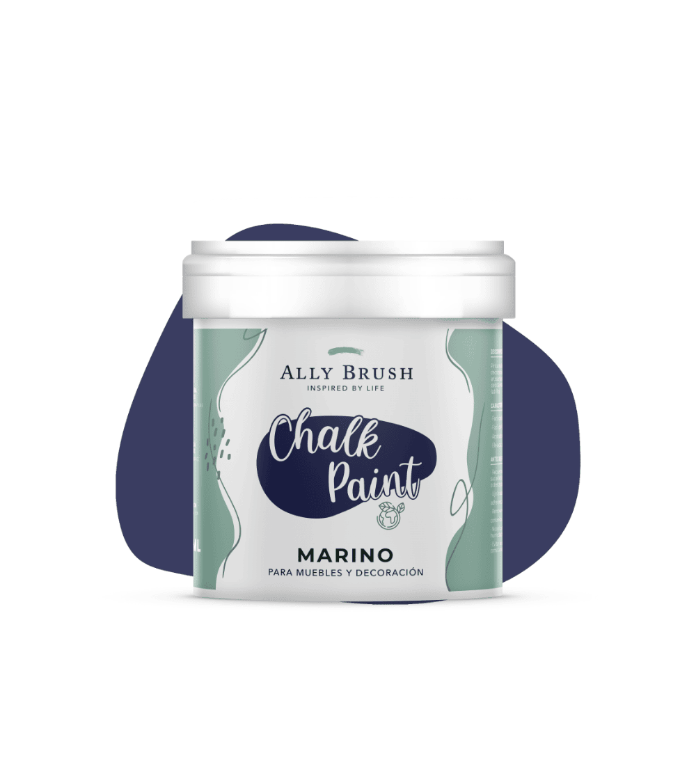 PINTURA TIZA ALLY BRUSH MARINO, 500ML