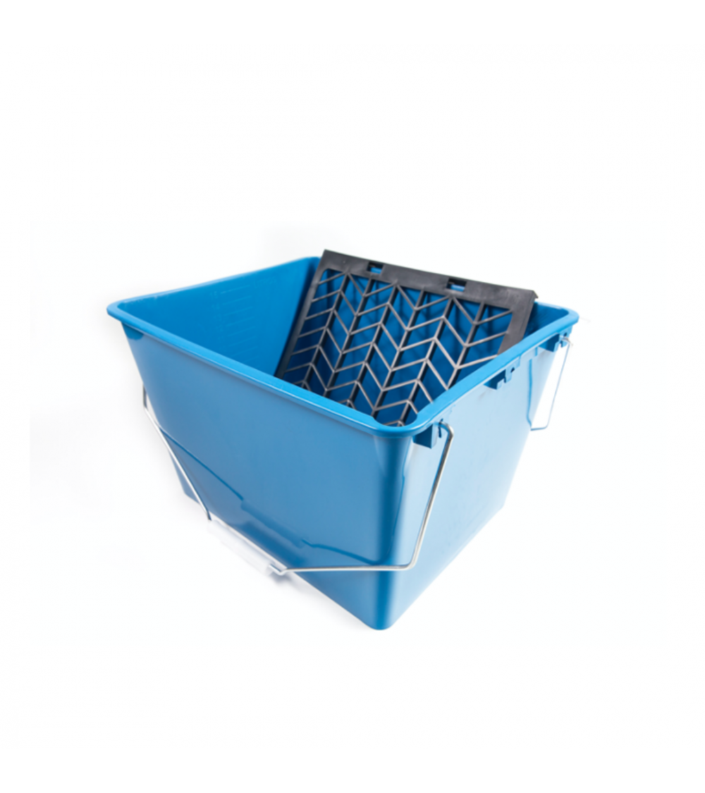 CUBETA AZUL 16 Lts + REJILLA